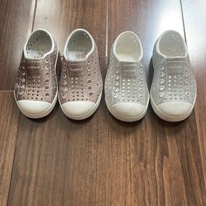 Natives C6 - Pink and Silver Glitter